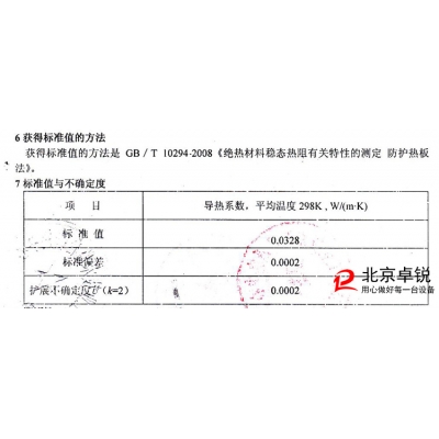 絕熱材料導熱系數參比板價格多少？